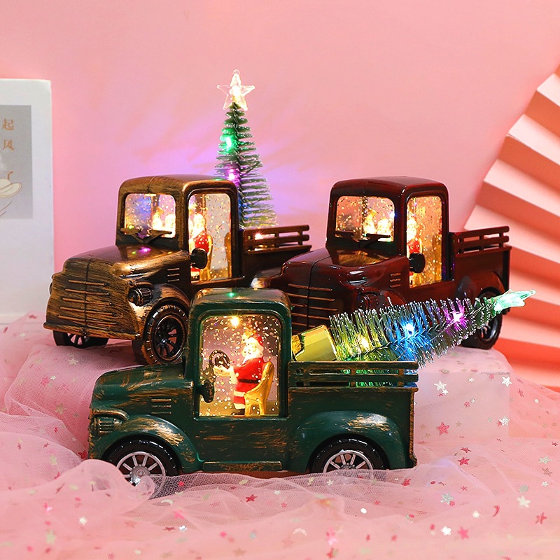 Christmas gifts, Christmas wind lanterns, small oil lamps