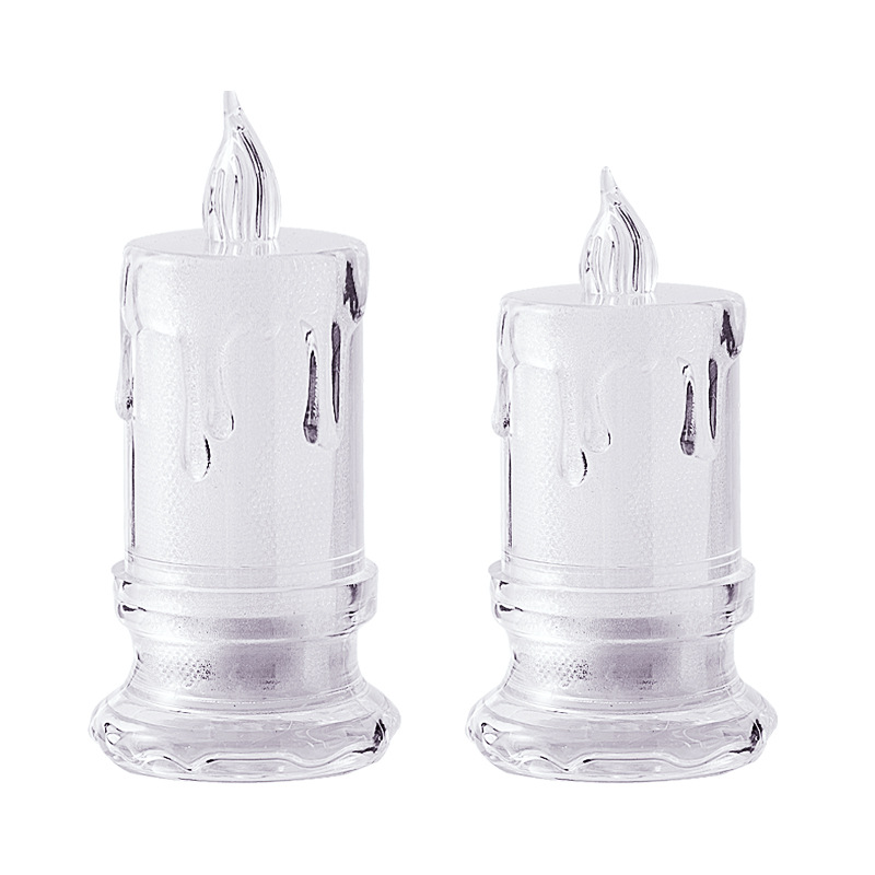 Electronic candles, LED crystal luminous candles, proposal and birthday decoration and arrangement Application Scenario