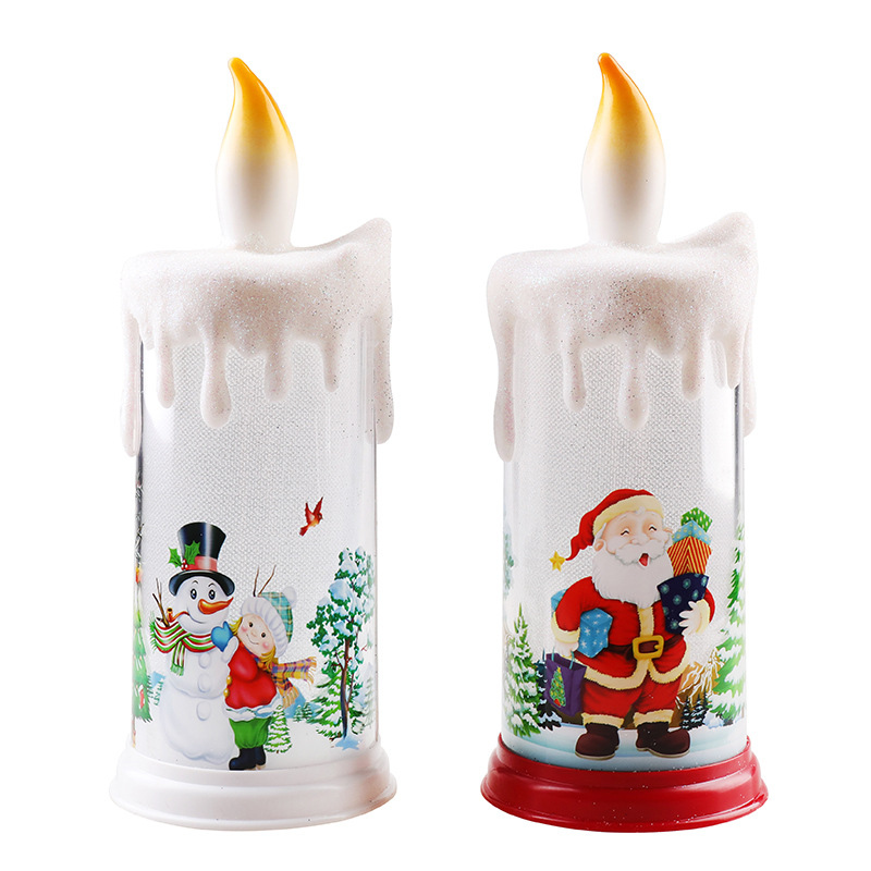 Christmas decorative candle lights Item Picture