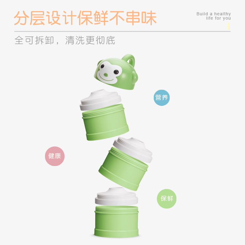 奶粉储存盒/奶粉盒实物图
