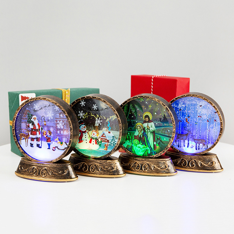 New style wind lamps for Christmas decorations details Picture