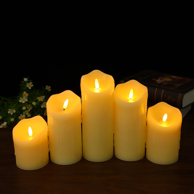 LED bullet-shaped electronic candle lamp details Picture
