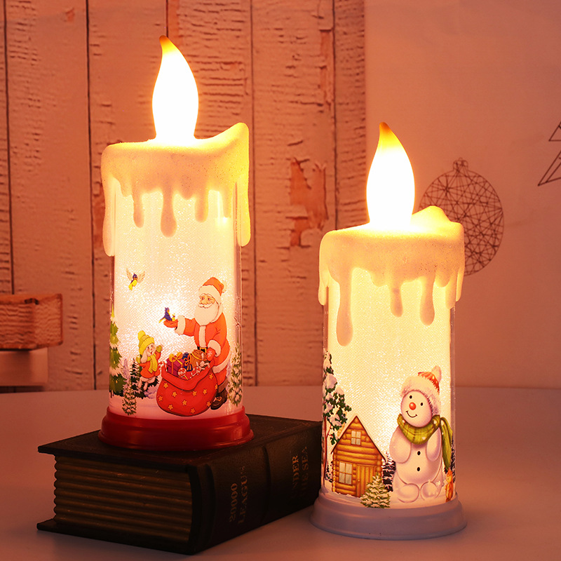 Christmas decorative candle lights Specification image