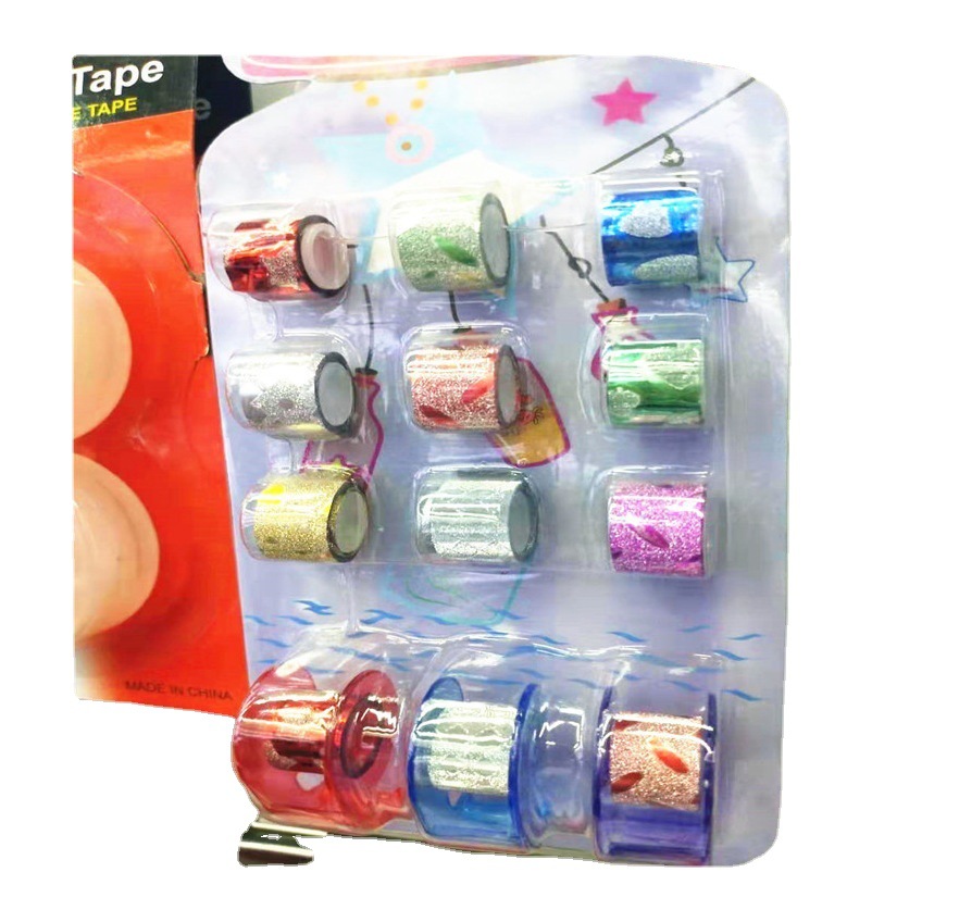 Mini children's stationery tape, creative color planner, festival small decorative tape, festival birthday entertainment tape Item Picture
