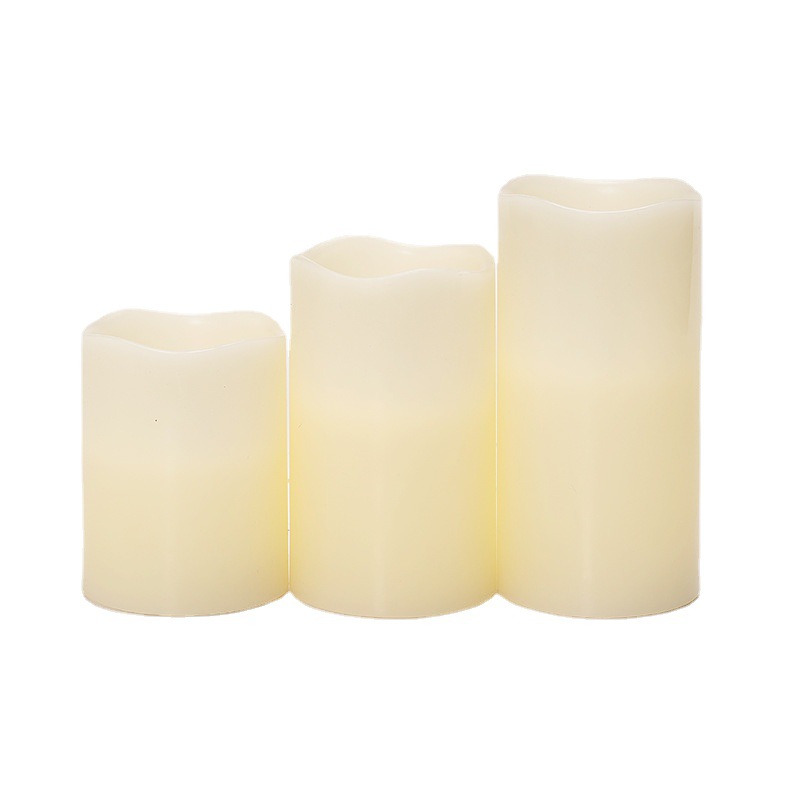 Simulated electronic candle lamp, paraffin yellow light, flickering, swinging LED candle Item Picture