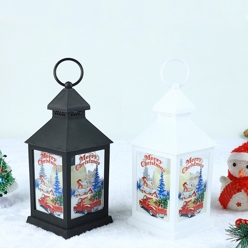 Wholesale of new Christmas wind lantern ornaments and small wind lantern pendants for Christmas arches Application Scenario