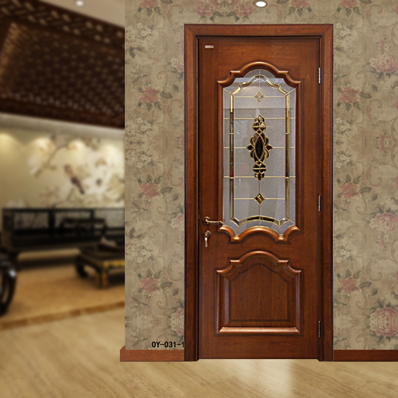 Factory direct sales of suite doors, bedroom doors, European-style doors, solid wood doors, interior doors, bedroom doors, room doors, and lacquered doors details Picture