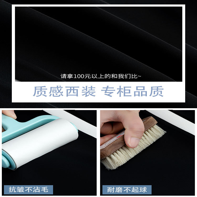 Women's thin, casual, loose, straight-leg, high-waisted, drape striped suit pants and wide-leg pants for spring, autumn and summer Application Scenario