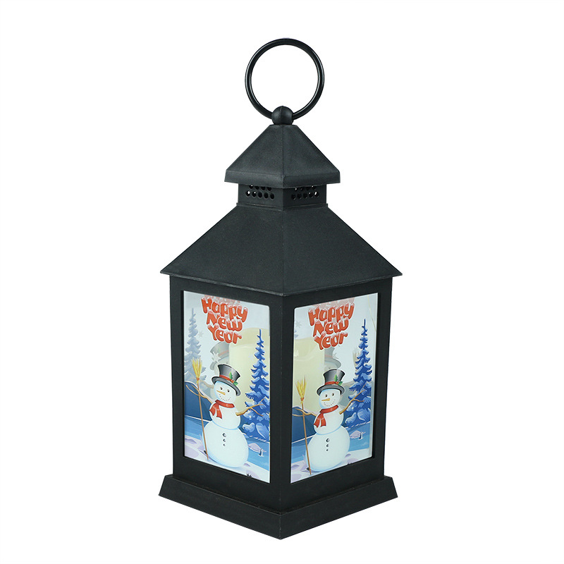 Wholesale of new Christmas wind lantern ornaments and small wind lantern pendants for Christmas arches Item Picture