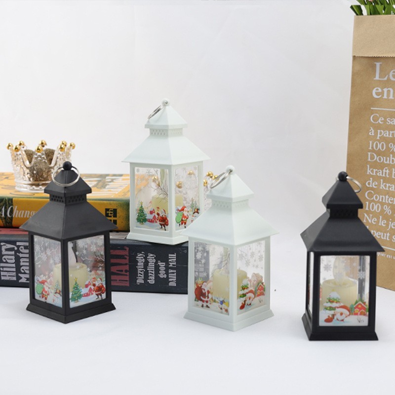 Wholesale of Christmas small wind lamps, candlestick lamps, ornaments and decoration props Application Scenario