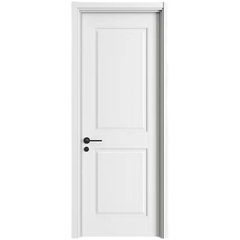 Customized wooden doors, solid wood composite paint-free and lacquered doors, modern and simple bedroom, kitchen, indoor ecological home use Application Scenario