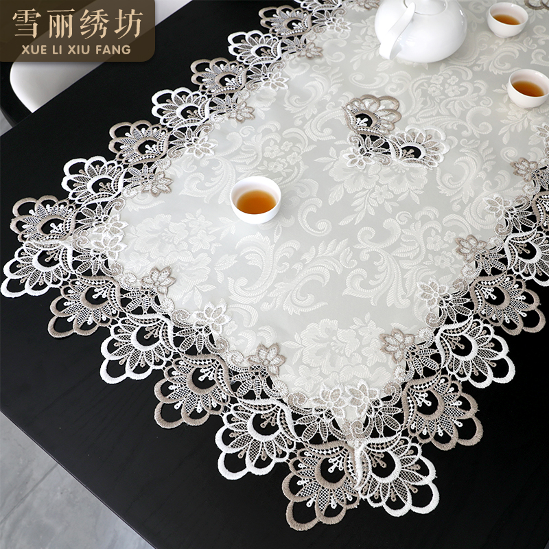 餐桌布艺/台布/桌布实物图