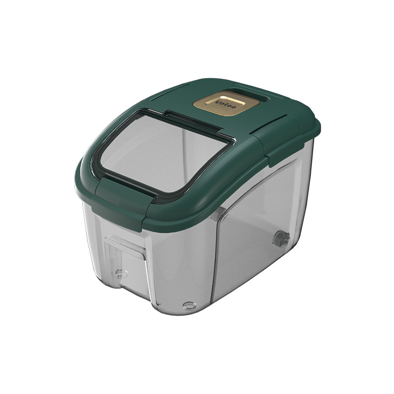 New X127-8279 insect-proof and moisture-proof sealed rice jar, a household storage box for rice, flour, cat and dog food Item Picture