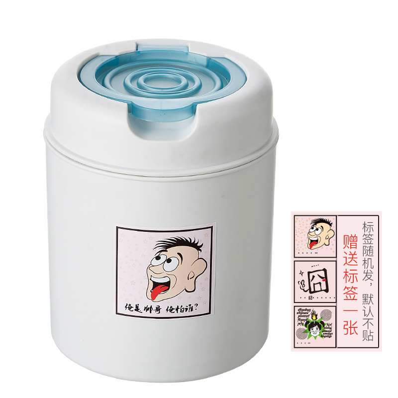 The new mini desktop trash can from X127 manufacturer is a creative household product with a lid for office and bedroom garbage storage Item Picture