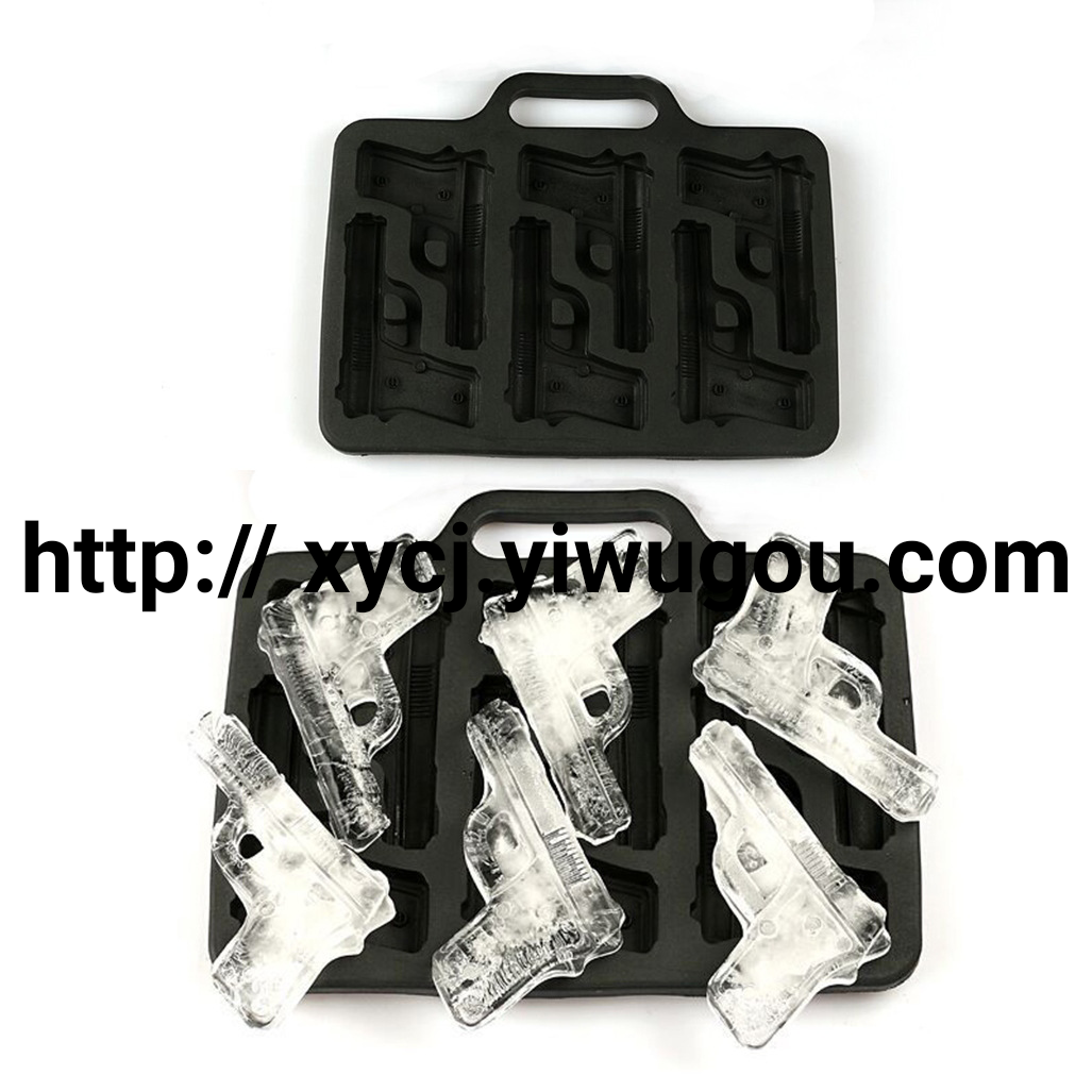 Bullet ice cube tray pistol Ice cube tray mold details Picture