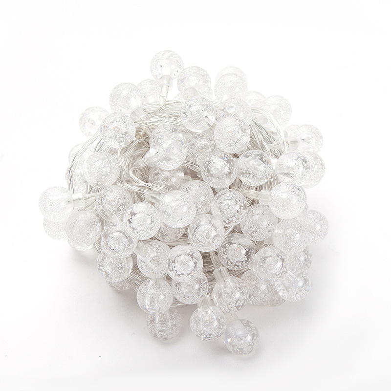LED crystal ball light string bubble ball Item Picture