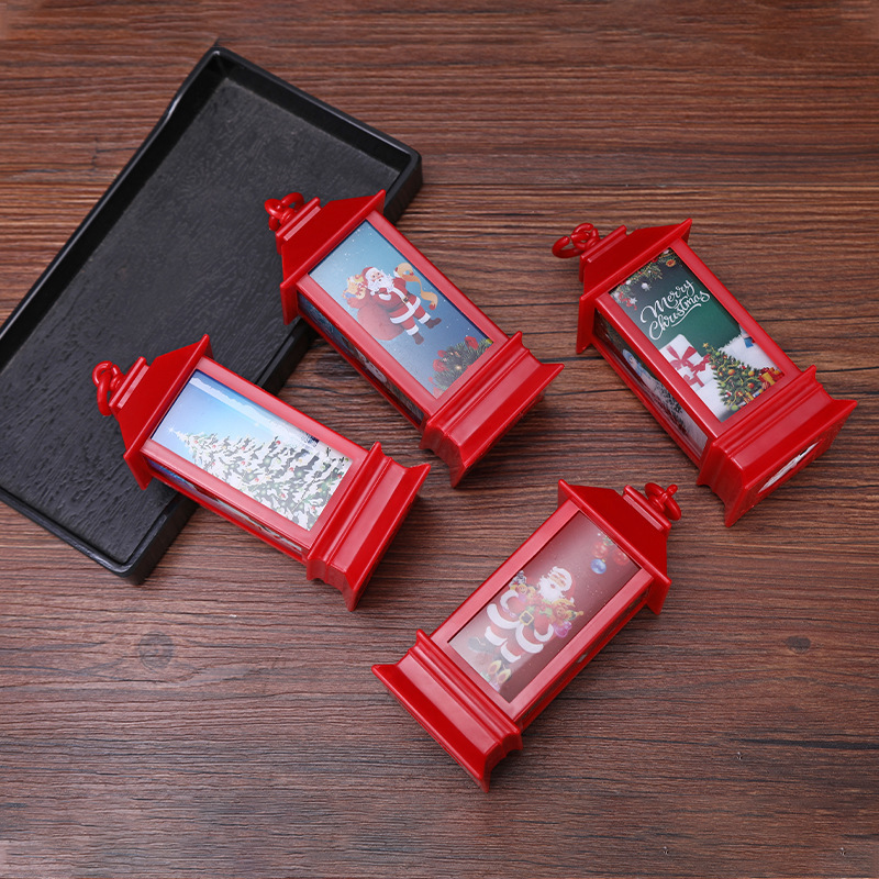 Christmas flames, wind lanterns, Santa Claus Application Scenario
