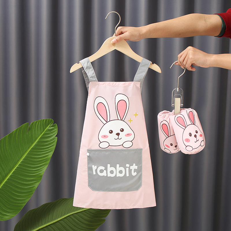 Baby apron, waterproof, boys' and children's drawing coverings, dirt-proof painting clothes, girls' reversible dressing, specially designed for art students Application Scenario