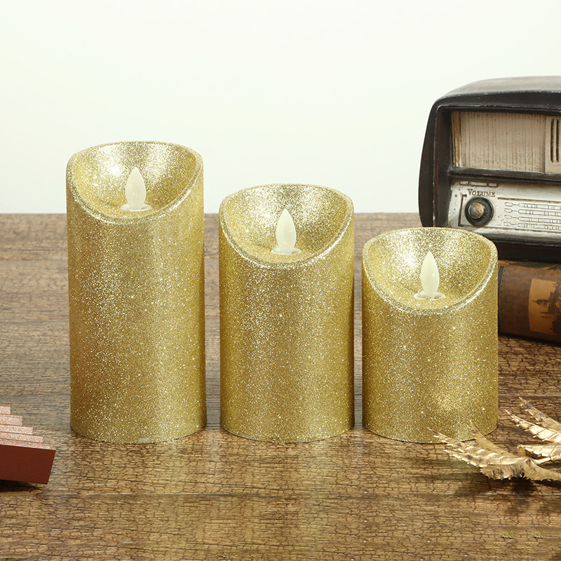 Sprinkle gold powder and shake the candlelight lamp to simulate a candle lamp Specification image