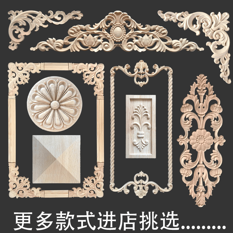 اثاث اااااااوروپا، اعمدة رومانية مزخرفة بالخشب الصلب، وخزائن خشبية Specification image
