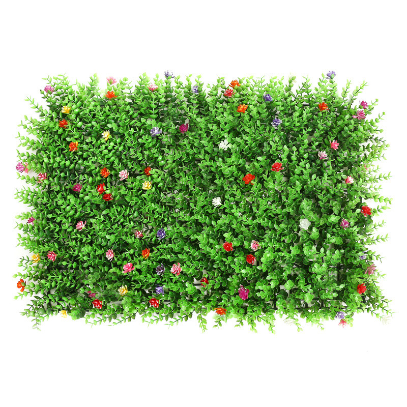 Artificial plant wall, indoor garden decoration, eucalyptus artificial turf, green plant background wall, lawn, plastic flower wholesale Application Scenario