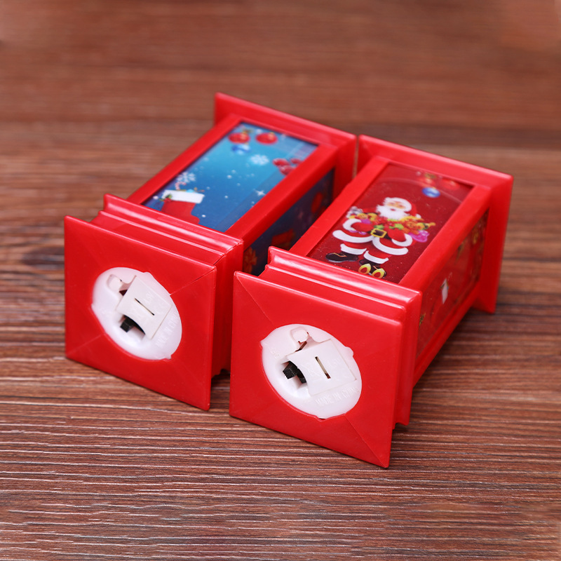 Christmas flames, wind lanterns, Santa Claus Specification image