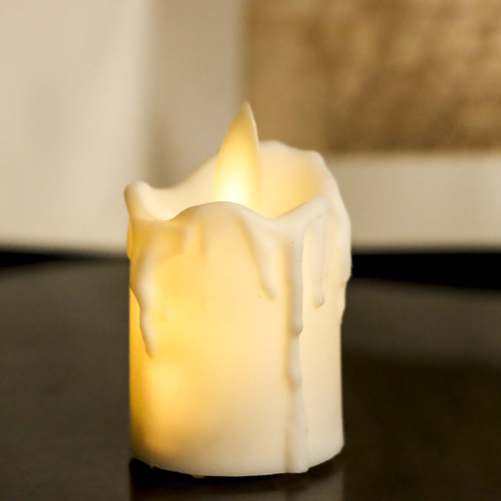 CR2032 Weeping Swing led candle Lamp for Christmas Decoration Home Electronic Tea Wax Specification image