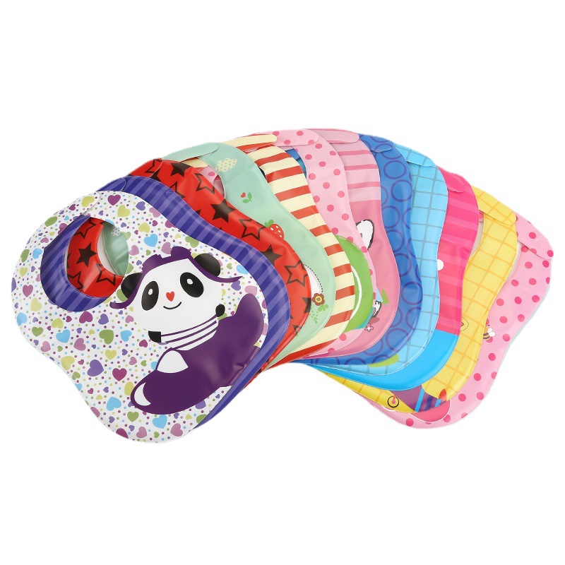 Super soft EVA baby bib, saliva pad, baby feeding bib, children's feeding bib, waterproof saliva pad Item Picture