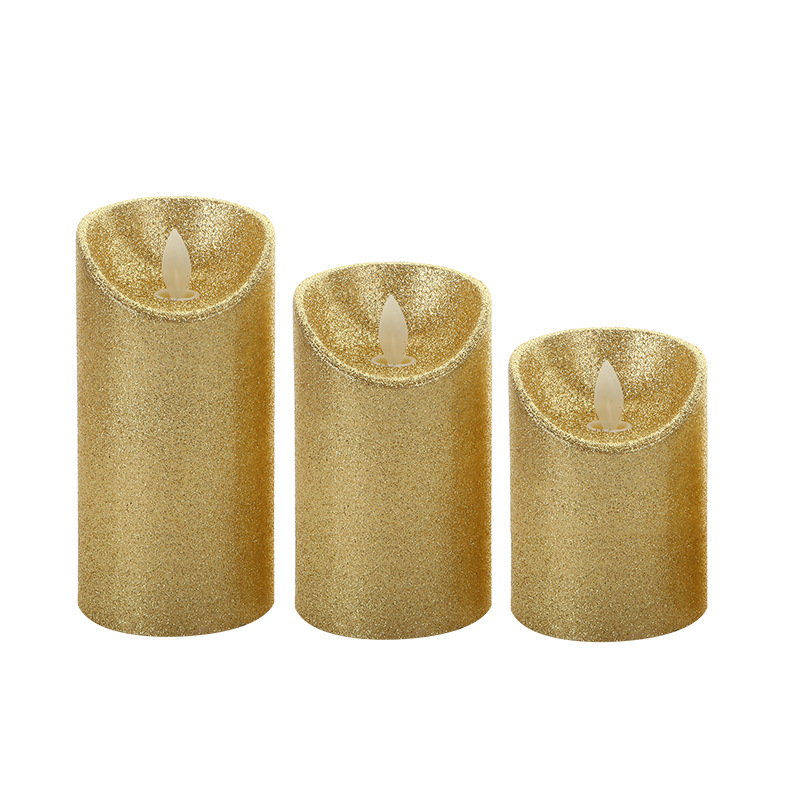 Sprinkle gold powder and shake the candlelight lamp to simulate a candle lamp Item Picture