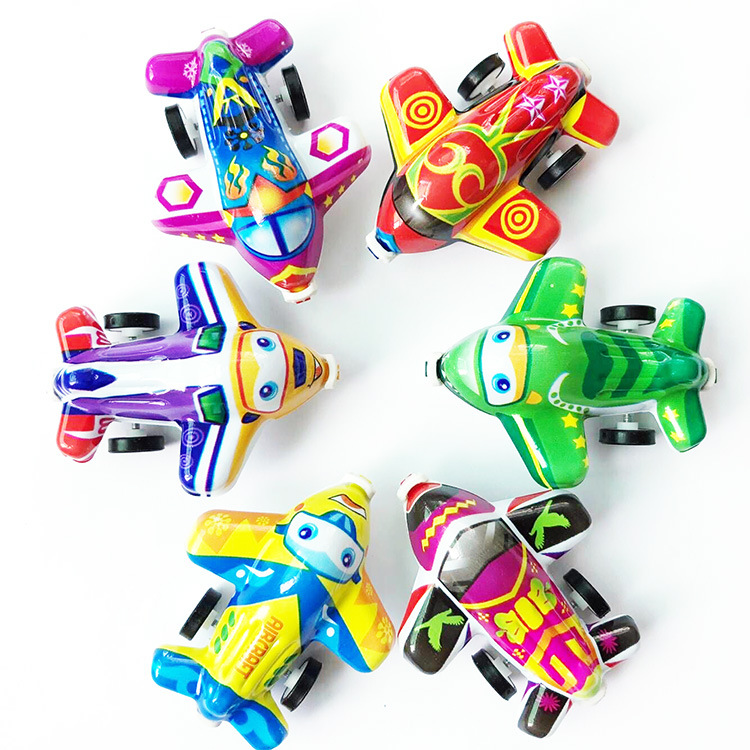 Children's cartoon miniature Boomerang aircraft children's simulated Boomerang fighter model toys are selling hot