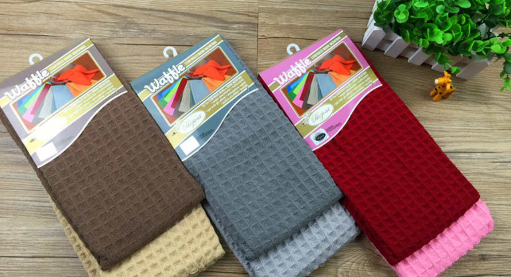 40X60X2 ultra-fine fiber Teak towels, dishcloths, 40x60x2 stawn waffle thick scouring pads Application Scenario