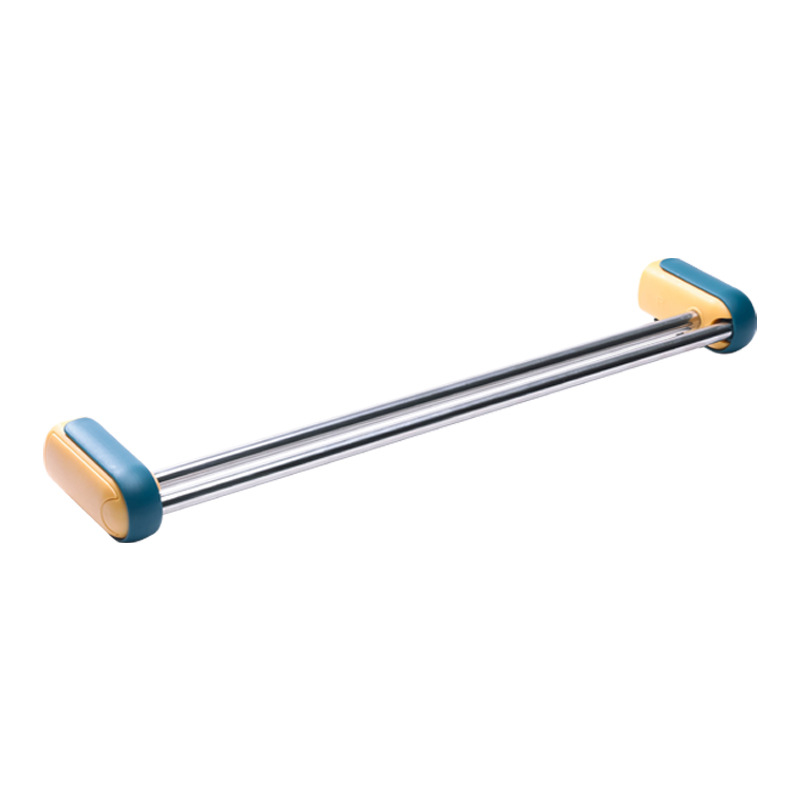 Y176-061 Non-perforated towel, bathroom bath towel rack hook, bathroom single towel pole, toilet wall hanging item Item Picture