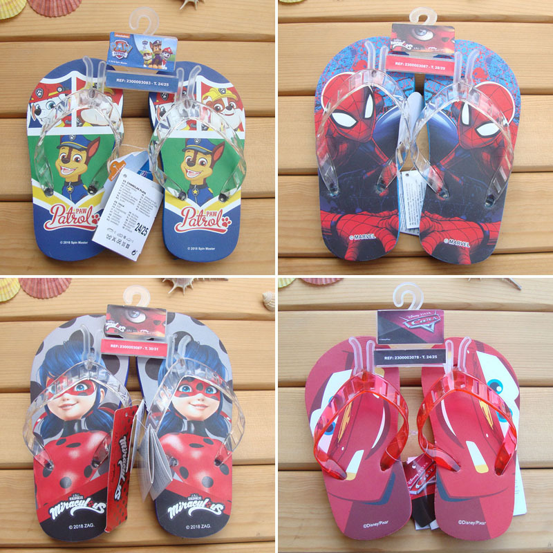 Children's flip-flop cartoon sandals children's beach shoes inventory children's shoes stand hot