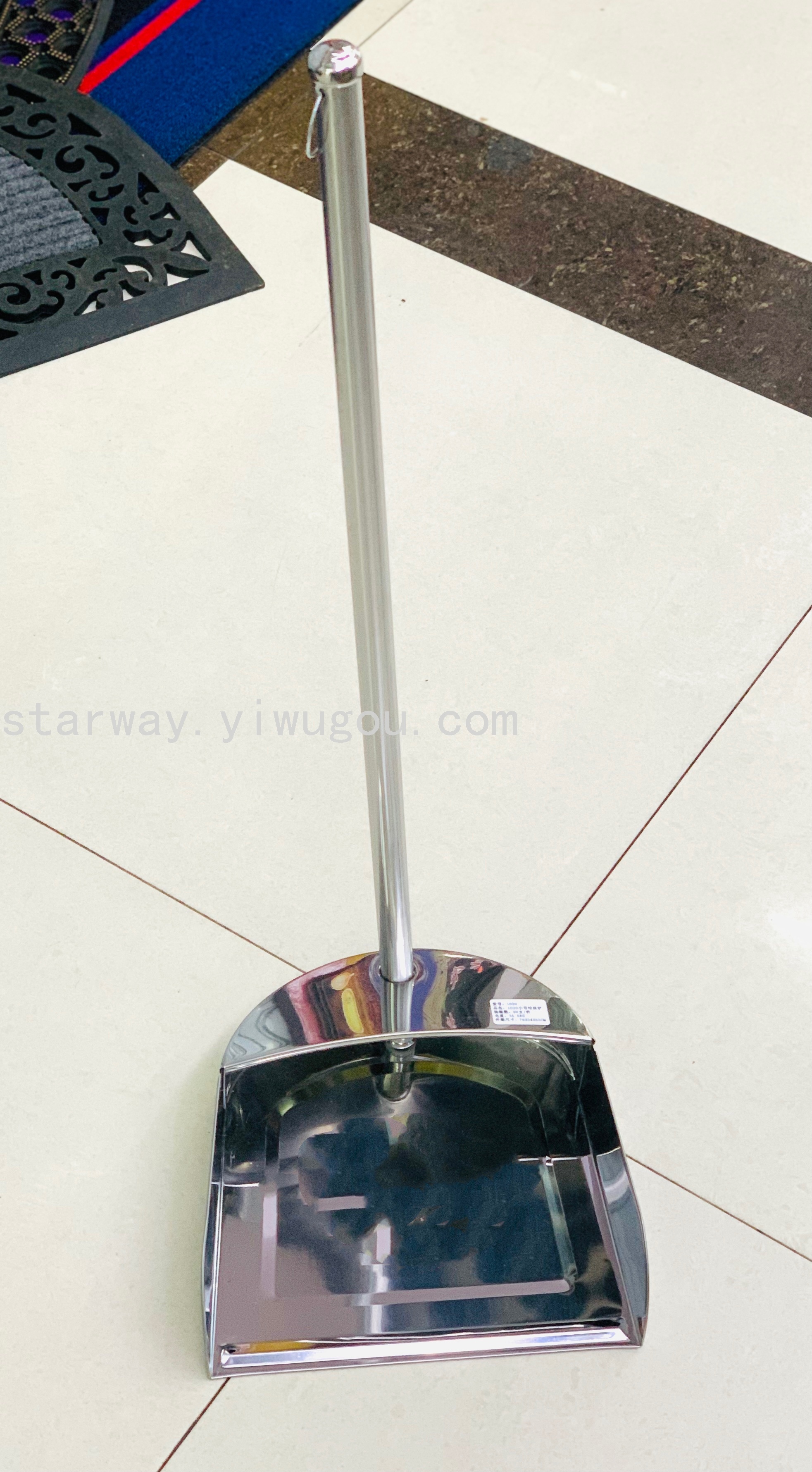 Thickened stainless steel garbage shovel, garbage bin, individual dustpan, striving hard, garbage shovel Item Picture
