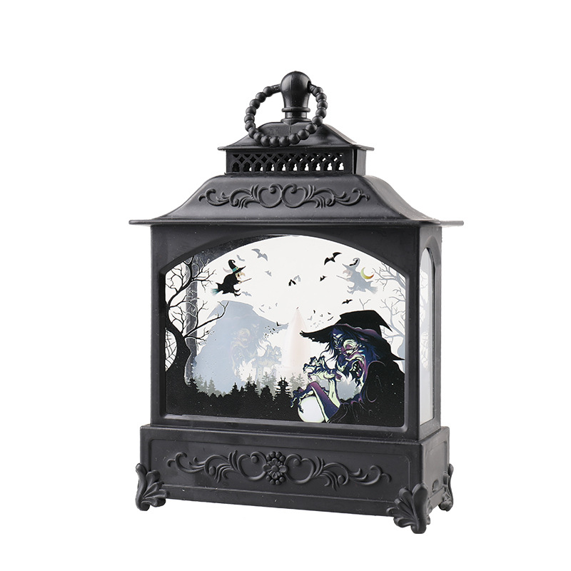 Factory direct sales of new Halloween wind lanterns and candles Application Scenario