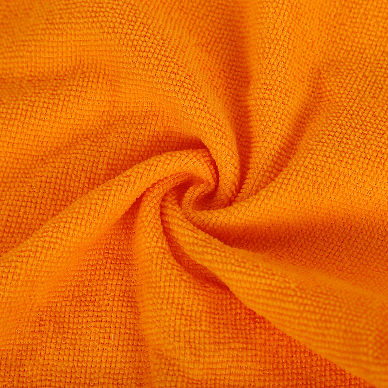 Macron color series thickened microfiber cleaning cloth, absorbent kitchen cleaning dishwashing scouring pad Specification image