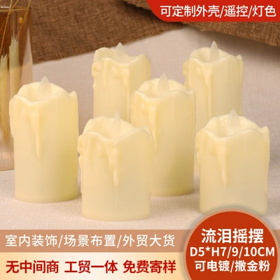 LED electronic candle proposal wedding candle Rocking tears candle thumbnail
