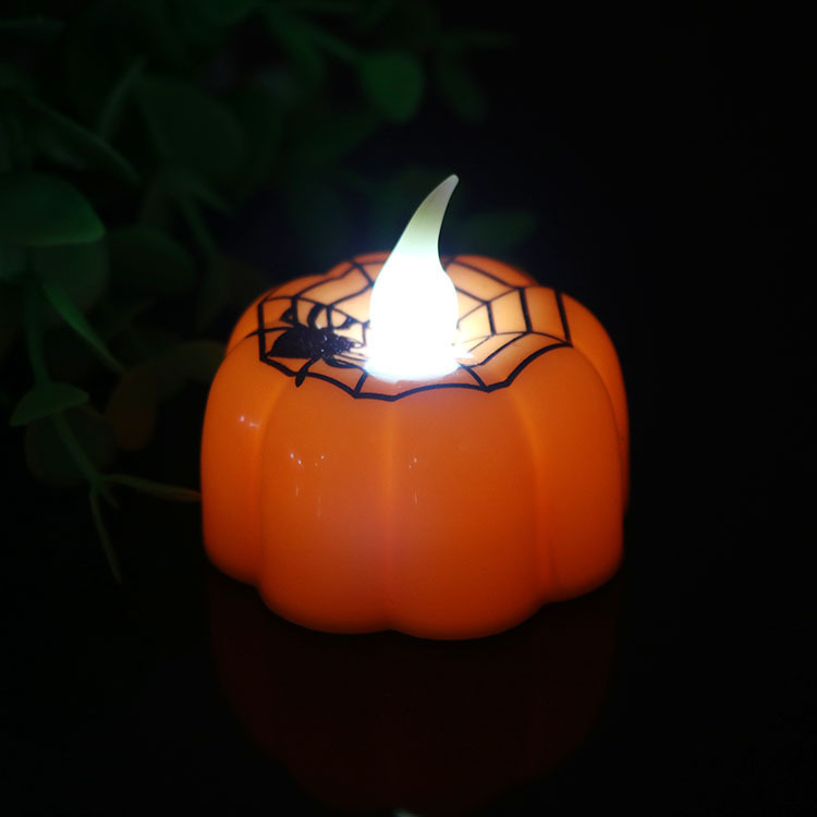 Halloween pumpkin lanterns, Ghost Festival decorative props, luminous night lights, candles, wind lanterns Specification image