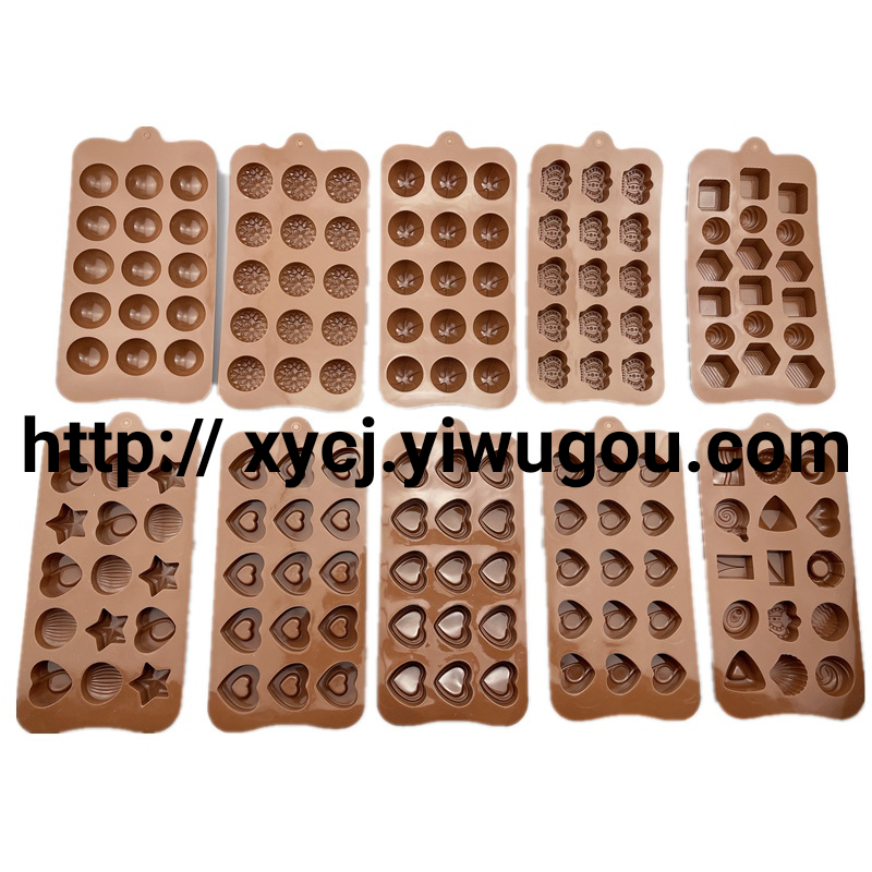 Wholesale of new baking molds: Silicone cake molds, silicone chocolate molds, pancake molds details Picture