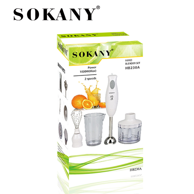 SOKANY230A multi-functional household handheld meat grinder, baby food maker, baby stick Application Scenario