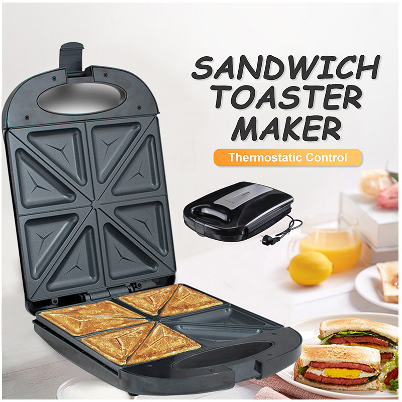Cross-border SOKANY126 four-piece home sandwich maker, toaster, Sandwich maker, multi-functional breakfast machine