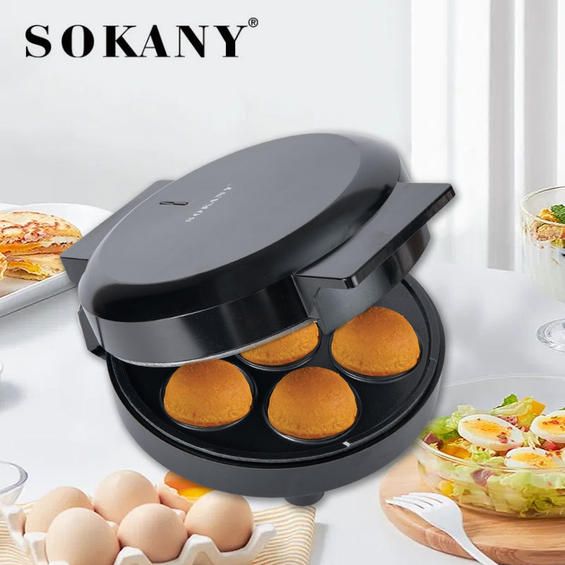 Cross-border SOKANY 308 European standard bread machine, Sandwich machine, Waffle home light food machine, multi-functional breakfast toaster details Picture