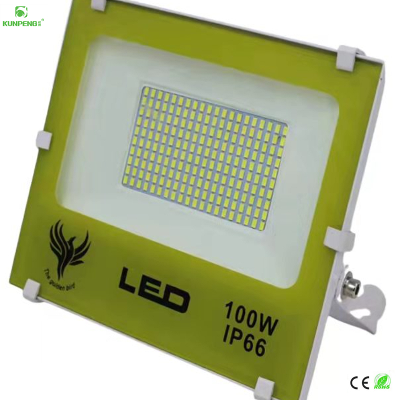 LED floodlights, municipal outdoor waterproof LED lights, courtyard LED lights, factory workshop ultra-bright outdoor lighting lamps details Picture