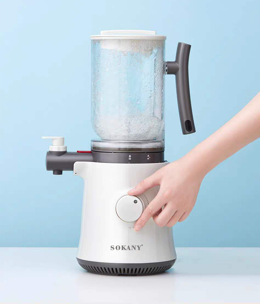 SOKANY01 Home juicer, fully automatic small multi-functional fruit juicer with residue and juice separation, original juicer details Picture