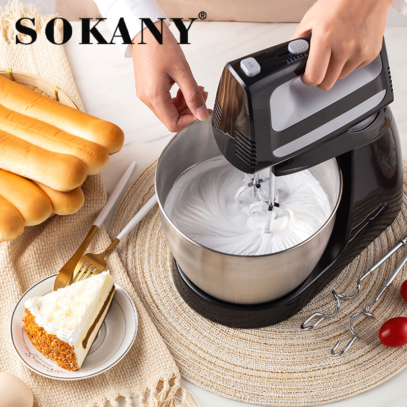 Cross-border bestseller SOKANY6622 household multi-functional fully automatic dough kneading machine, blender and chef machine 3.5L Specification image