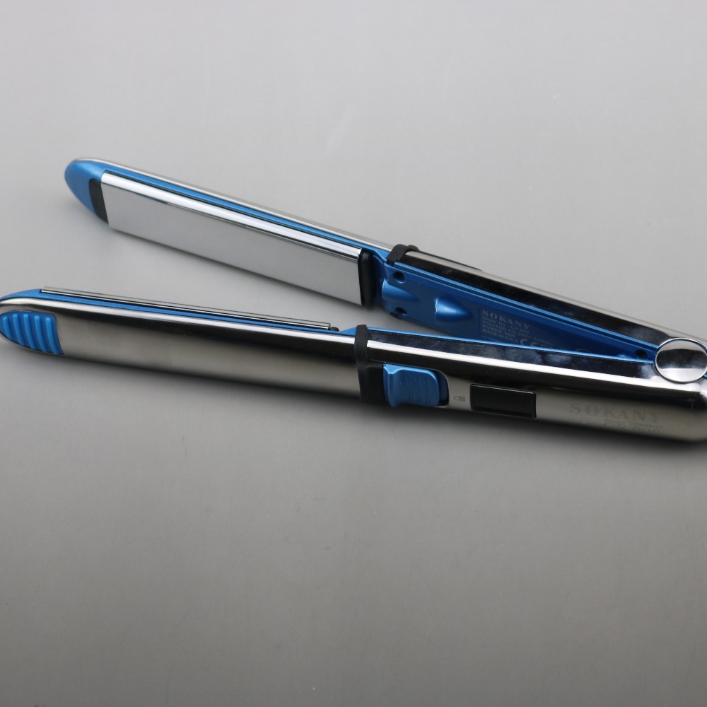 Cross-border SOKANY608 splint straightening and curling two-in-one home straightening and curling iron cover Application Scenario