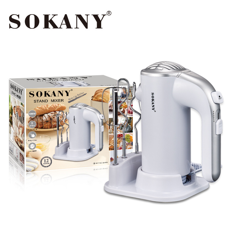 【 European Standard in Stock 】SOKANY935 Handheld upright egg beater, a portable household whipped cream mixer Item Picture