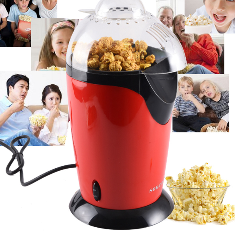 Cross-border SOKANY288 popcorn machine for household use, electric popcorn corn snacks, European standard in stock Application Scenario