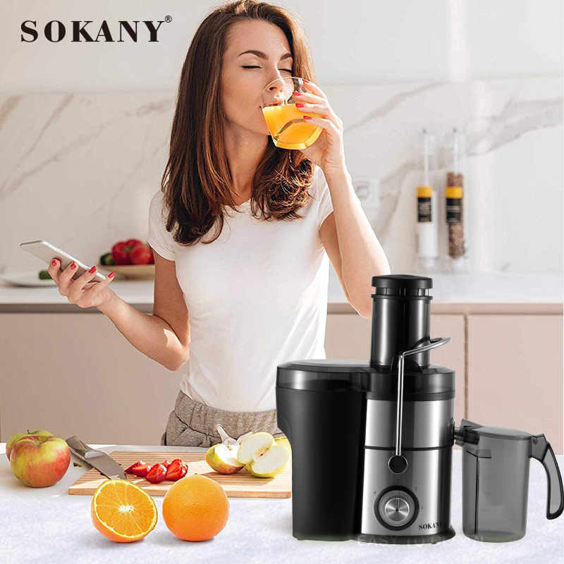 Cross-border SOKANY629 juicer, electric automatic juicer, separator, meat grinder, grinding cup, multi-functional Specification image