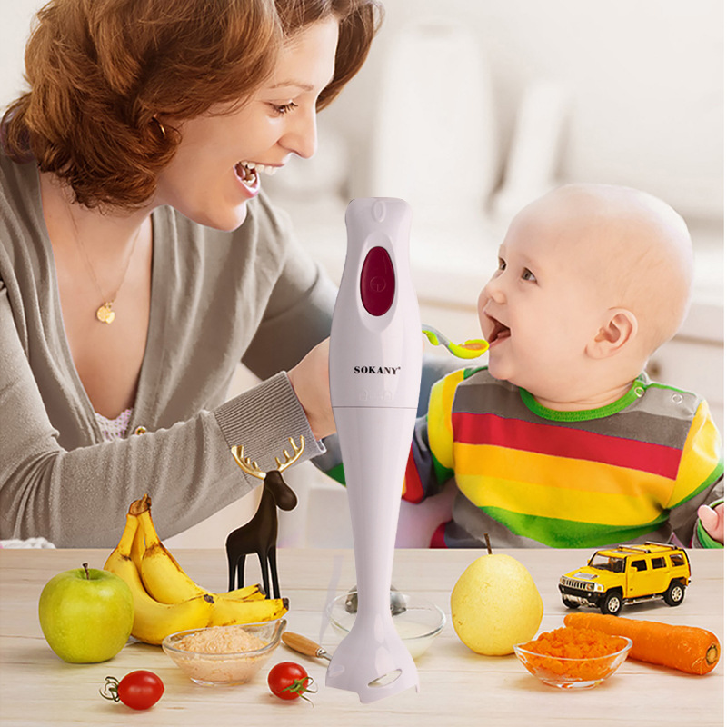Cross-border SOKANYHB03 Baby food multi-functional small household handheld mixer details Picture